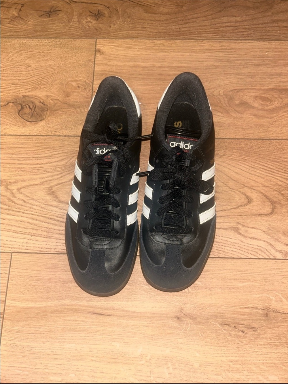 adidas Women’s Black and White Athletic Sneakers
